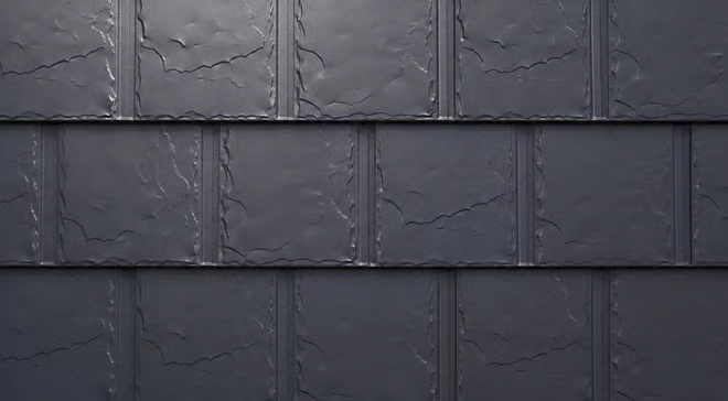 Interlock aluminum metal shingle roofing